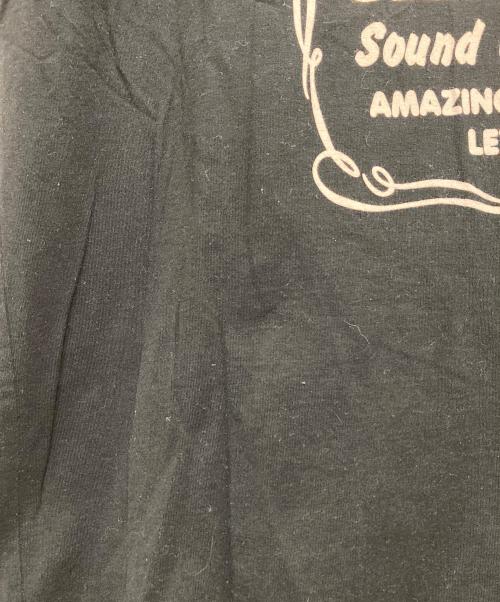 Hysteric Glamour（ヒステリックグラマー）Hysteric Glamour (ヒステリックグラマー) プリントTシャツ ブラック サイズ:Lの古着・服飾アイテム