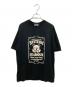 Hysteric Glamour（ヒステリックグラマー）の古着「プリントTシャツ」｜ブラック