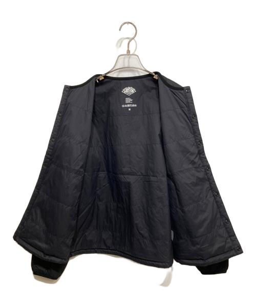 DANTON（ダントン）DANTON (ダントン) Insulation Collarless Jacket/インサレーションジャケット ブラック サイズ:Ｍの古着・服飾アイテム