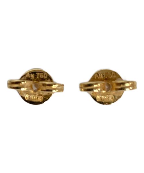 GUCCI（グッチ）GUCCI (グッチ) ダブルG スタッズ ピアスの古着・服飾アイテム