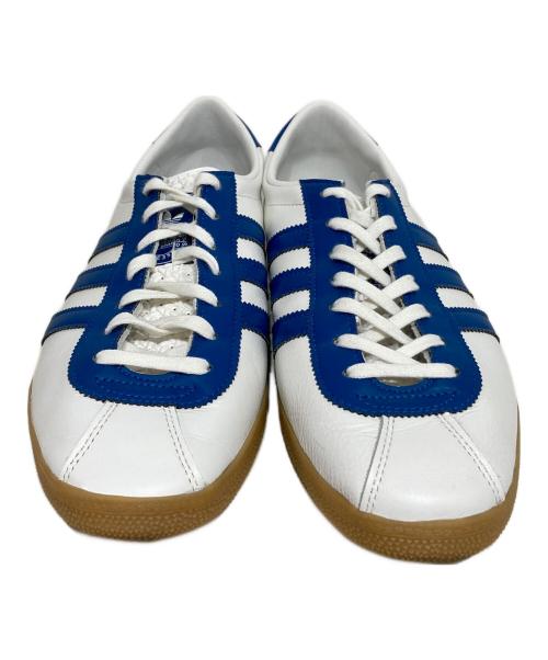adidas（アディダス）adidas (アディダス) ホワイト ロンドン / LONDON ブルー×ホワイト サイズ:27の古着・服飾アイテム