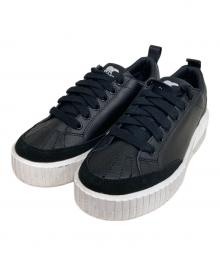 SOREL（ソレル）の古着「Ona Aveロースニーカー」｜ブラック×ホワイト