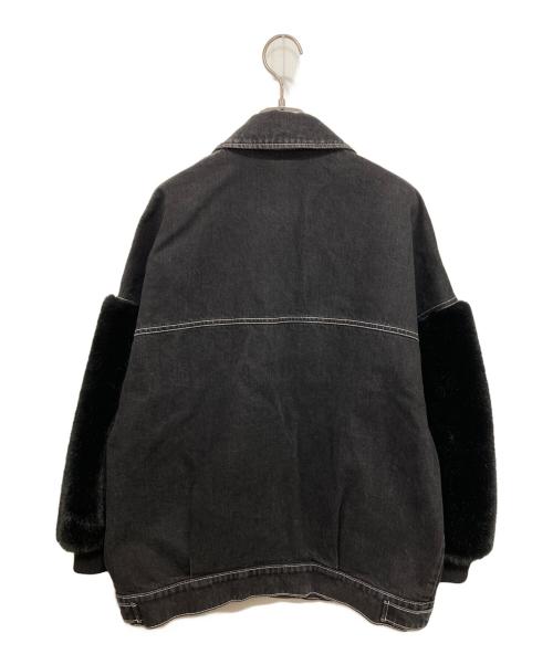 Diagram（ダイアグラム）Diagram (ダイアグラム) ファースリーブGジャン ブラック サイズ:38の古着・服飾アイテム