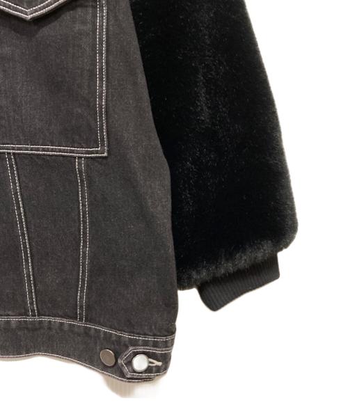 Diagram（ダイアグラム）Diagram (ダイアグラム) ファースリーブGジャン ブラック サイズ:38の古着・服飾アイテム