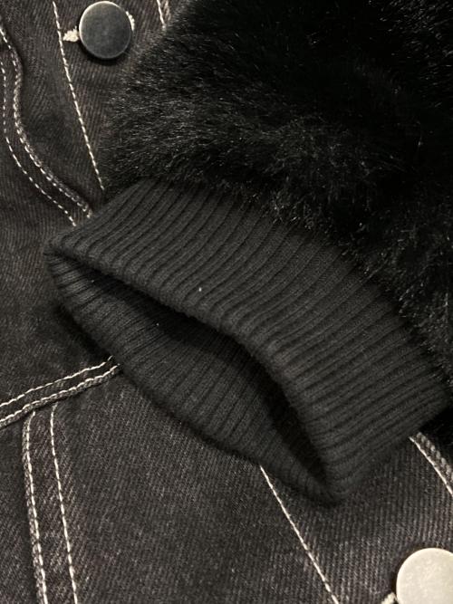 Diagram（ダイアグラム）Diagram (ダイアグラム) ファースリーブGジャン ブラック サイズ:38の古着・服飾アイテム