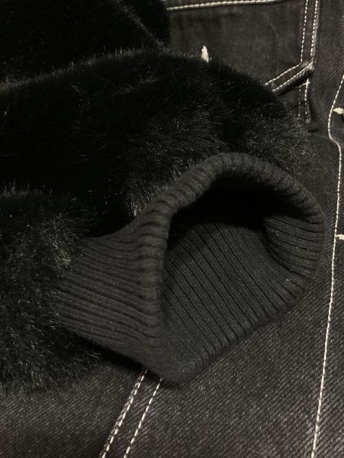 Diagram（ダイアグラム）Diagram (ダイアグラム) ファースリーブGジャン ブラック サイズ:38の古着・服飾アイテム