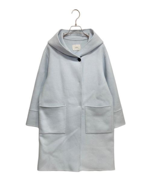 SLOBE IENA（スローブ イエナ）SLOBE IENA (スローブ イエナ) スーパー160ダブルフェイス フードコート ブルー サイズ:36の古着・服飾アイテム