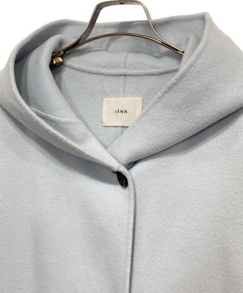 SLOBE IENA（スローブ イエナ）SLOBE IENA (スローブ イエナ) スーパー160ダブルフェイス フードコート ブルー サイズ:36の古着・服飾アイテム