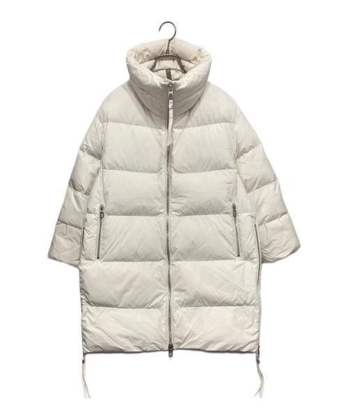 DUNO（デュノ）DUNO (デュノ) SHIVA サイドジップダウンコート ホワイト サイズ:40の古着・服飾アイテム