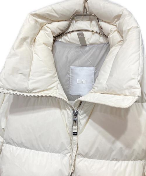 DUNO（デュノ）DUNO (デュノ) SHIVA サイドジップダウンコート ホワイト サイズ:40の古着・服飾アイテム