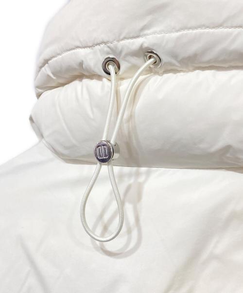 DUNO（デュノ）DUNO (デュノ) SHIVA サイドジップダウンコート ホワイト サイズ:40の古着・服飾アイテム
