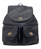 COACHコーチ）の古着「ビリー バックパック」｜ネイビー