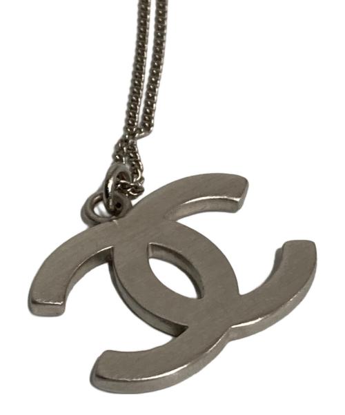 CHANEL（シャネル）CHANEL (シャネル) ライトストーンココマークネックレス シルバーの古着・服飾アイテム