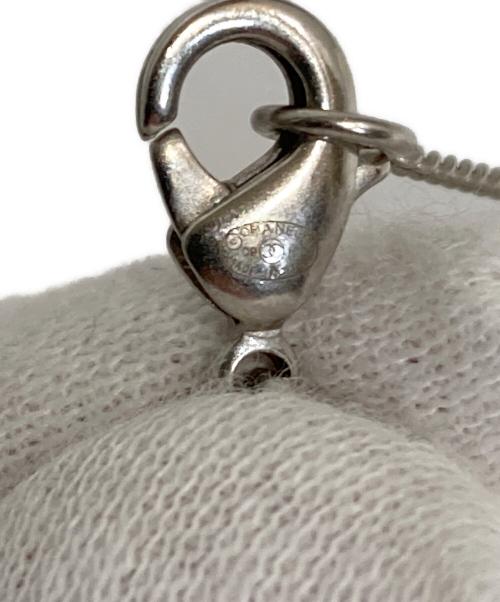 CHANEL（シャネル）CHANEL (シャネル) ライトストーンココマークネックレス シルバーの古着・服飾アイテム