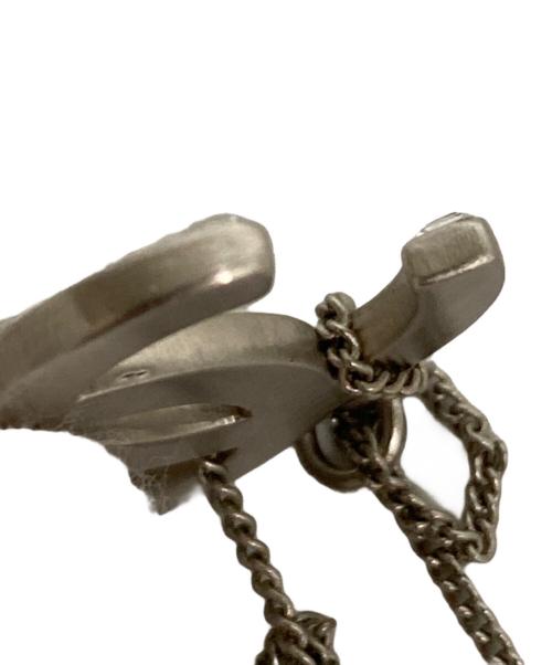 CHANEL（シャネル）CHANEL (シャネル) ライトストーンココマークネックレス シルバーの古着・服飾アイテム