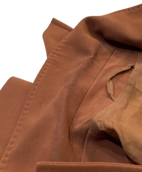 Max Mara Studio（マックスマーラ ストゥディオ）Max Mara Studio (マックスマーラ ストゥディオ) テーラードジャケット ブラウン サイズ:38の古着・服飾アイテム