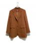 Max Mara Studio（マックスマーラ ストゥディオ）の古着「テーラードジャケット」｜ブラウン