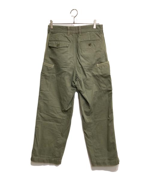 DAN（ダン）DAN (ダン) カーゴパンツ グリーン サイズ:Mの古着・服飾アイテム