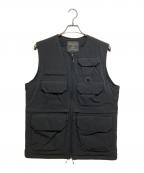 nano・universeナノ・ユニバース）の古着「西川ダウンベスト」｜ブラック