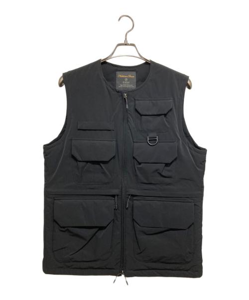 nano・universe（ナノ・ユニバース）nano・universe (ナノ・ユニバース) 西川ダウンベスト ブラック サイズ:Lの古着・服飾アイテム