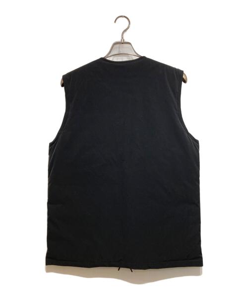 nano・universe（ナノ・ユニバース）nano・universe (ナノ・ユニバース) 西川ダウンベスト ブラック サイズ:Lの古着・服飾アイテム