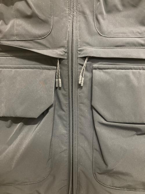 nano・universe（ナノ・ユニバース）nano・universe (ナノ・ユニバース) 西川ダウンベスト ブラック サイズ:Lの古着・服飾アイテム