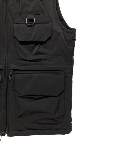 nano・universe（ナノ・ユニバース）nano・universe (ナノ・ユニバース) 西川ダウンベスト ブラック サイズ:Lの古着・服飾アイテム