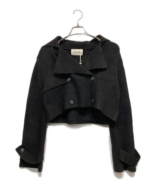 THE TOE（ザ・トゥー）THE TOE (ザ・トゥー) Victoria Knit Set ブラック サイズ:Mの古着・服飾アイテム