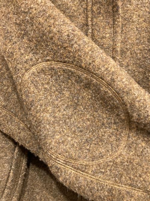 anuke（アンヌーク）anuke (アンヌーク) Sliver Zip Blouzon ブラウン サイズ:36の古着・服飾アイテム