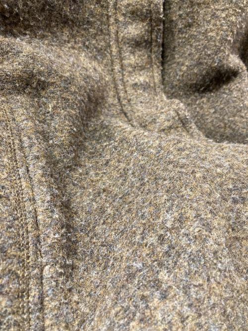 anuke（アンヌーク）anuke (アンヌーク) Sliver Zip Blouzon ブラウン サイズ:36の古着・服飾アイテム