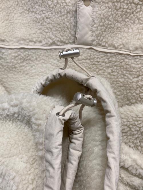 anuke（アンヌーク）anuke (アンヌーク) Boa Blouson アイボリー サイズ:Fの古着・服飾アイテム