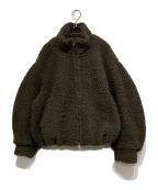 CLANEクラネ）の古着「BALLOON BOA BLOUSON」｜ブラウン