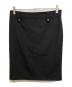 GUCCI（グッチ）の古着「ウールタイトスカート」｜ブラック