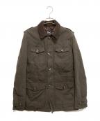 DOLCE & GABBANAドルチェ＆ガッバーナ）の古着「ライナー付きハンティングジャケット」｜ブラウン