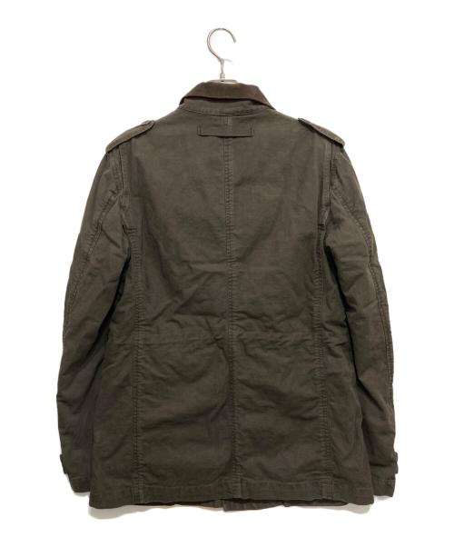 DOLCE & GABBANA（ドルチェ＆ガッバーナ）DOLCE & GABBANA (ドルチェ＆ガッバーナ) ライナー付きハンティングジャケット ブラウン サイズ:46の古着・服飾アイテム