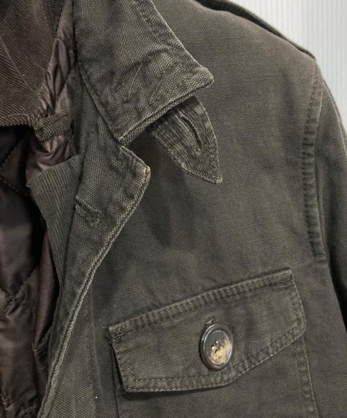 DOLCE & GABBANA（ドルチェ＆ガッバーナ）DOLCE & GABBANA (ドルチェ＆ガッバーナ) ライナー付きハンティングジャケット ブラウン サイズ:46の古着・服飾アイテム