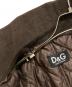 中古・古着 DOLCE & GABBANA (ドルチェ＆ガッバーナ) ライナー付きハンティングジャケット ブラウン サイズ:46：11000円