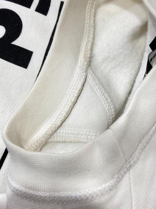 DSQUARED2（ディースクエアード）DSQUARED2 (ディースクエアード) Two Sides Sweatshirt ホワイト サイズ:Lの古着・服飾アイテム