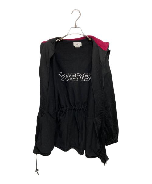 ISABEL ETOILE MARANT（イザベル）ISABEL ETOILE MARANT (イザベル) ジャージージップアップジャケット ブラック サイズ:36の古着・服飾アイテム