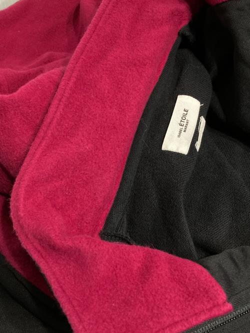 ISABEL ETOILE MARANT（イザベル）ISABEL ETOILE MARANT (イザベル) ジャージージップアップジャケット ブラック サイズ:36の古着・服飾アイテム