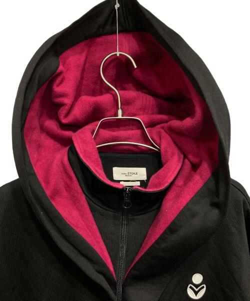 ISABEL ETOILE MARANT（イザベル）ISABEL ETOILE MARANT (イザベル) ジャージージップアップジャケット ブラック サイズ:36の古着・服飾アイテム