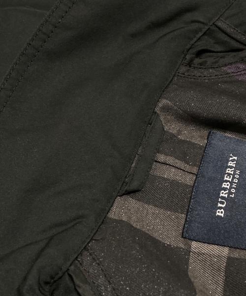 BURBERRY LONDON（バーバリーロンドン）BURBERRY LONDON (バーバリーロンドン) ショートトレンチコート ブラック サイズ:40の古着・服飾アイテム