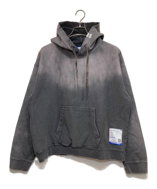 in stru（インストルメンタル）in stru (インストルメンタル) Maison MIHARA YASUHIRO (メゾン ミハラ ヤスヒロ) Sun Faded Like Distressed Hoodie グレー サイズ:46の古着・服飾アイテム