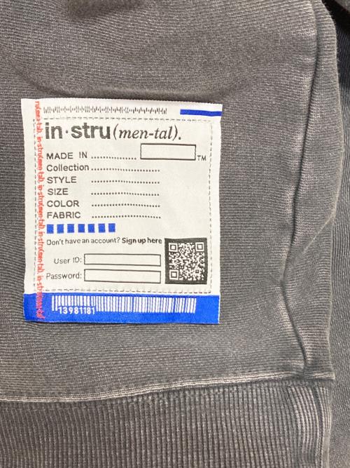 in stru（インストルメンタル）in stru (インストルメンタル) Maison MIHARA YASUHIRO (メゾン ミハラ ヤスヒロ) Sun Faded Like Distressed Hoodie グレー サイズ:46の古着・服飾アイテム