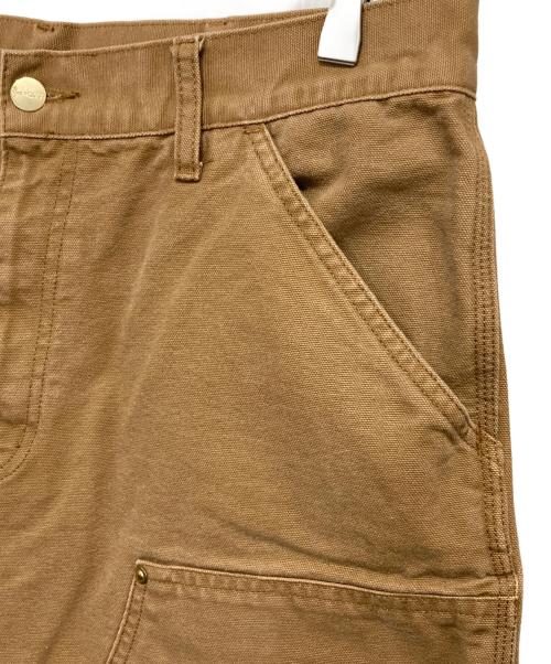 CarHartt（カーハート）CarHartt (カーハート) WIP Double Knee Pant ブラウン サイズ:33×32の古着・服飾アイテム