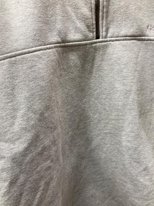 CarHartt（カーハート）CarHartt (カーハート) ハーフジップスウェット グレー サイズ:Mの古着・服飾アイテム