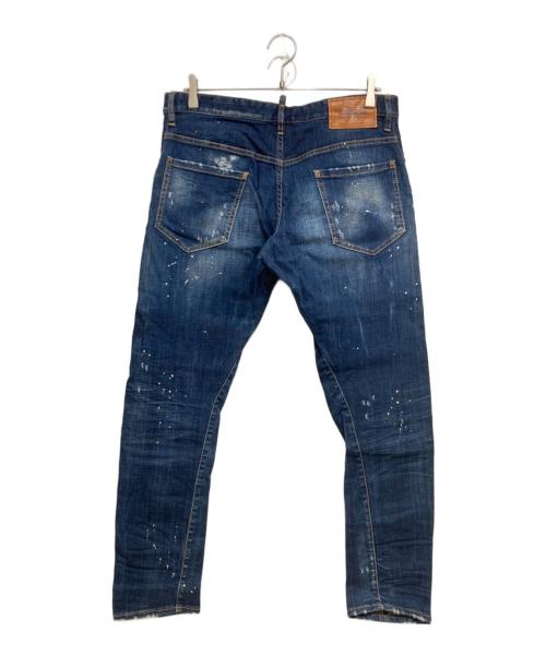 DSQUARED2（ディースクエアード）DSQUARED2 (ディースクエアード) SEXY TWIST JEAN/セクシーツイストジーンズ インディゴ サイズ:50の古着・服飾アイテム