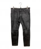 DSQUARED2ディースクエアード）の古着「デニムパンツ」｜ブラック