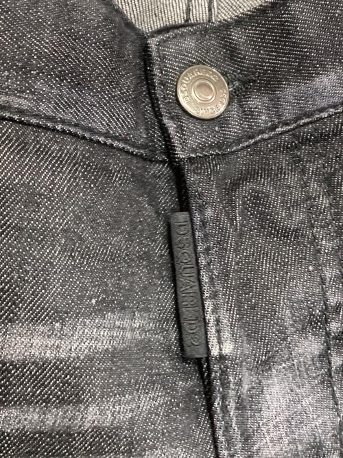 DSQUARED2（ディースクエアード）DSQUARED2 (ディースクエアード) デニムパンツ ブラック サイズ:48の古着・服飾アイテム