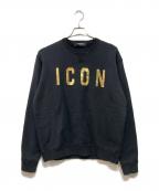 DSQUARED2ディースクエアード）の古着「Icon  Sweater」｜ブラック